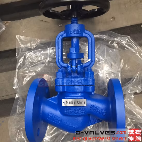 Flange industrial ou extremidades Bw em ferro fundido e válvula globo de aço inoxidável forjado