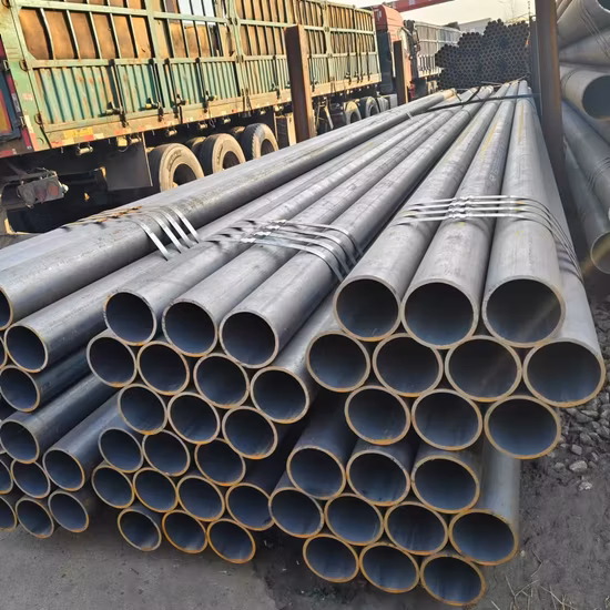 Tubos de aço sem costura Fornecimento direto da fábrica API 5L Tubo de aço carbono Fabricante de tubo de aço carbono/Tubo de aço galvanizado/Tubo de aço suave/Tubo sem costura